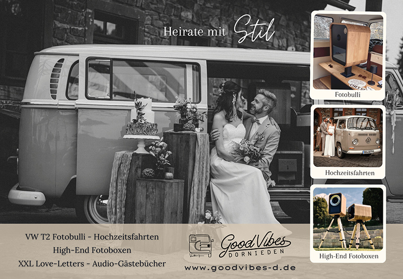 Good Vibes – Hochzeit mit Stil